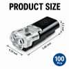 2-Pin Quick Wire Connectors product size chart 0.86in D2 wire connector 100pcs bulk pack
