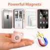 Strong back magnet of Ceramic Mini Vase Fridge Magnets suitable for fridge, cabinet, locker and metal whiteboard
