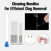 15pcs 2-size cleaning needles from 3D Printer Maintenance Tool Kit for efficient 3D printer nozzle clog removal