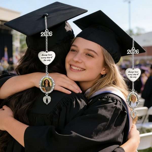 2026 Graduation Tassel Photo Charm – DIY Memorial Keepsake