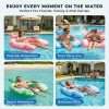 Versatile inflatable pool float chairs for poolside relaxation, beach trips and summer pool party gatherings