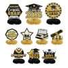 Class of 2026 graduation honeycomb centerpieces 10 pack