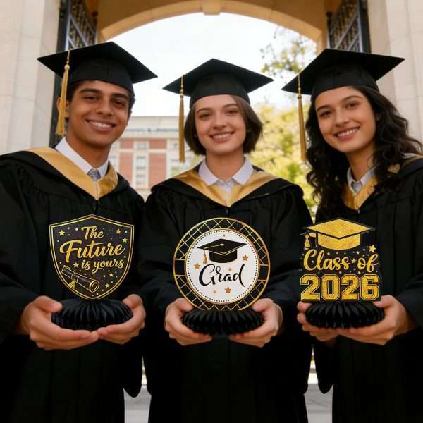 Class of 2026 Graduation Table Centerpieces (10 Pack)