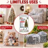 Limitless uses – Christmas tree protection, furniture dust cover, large stuffed toy storage, covering outdoor furniture and a grill