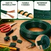 Green SPT-1 lamp cord that is easy to separate and strip, flexible, durable and waterproof