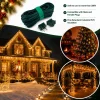 Green SPT-1 wire rated up to 300 V with fire-retardant industrial PVC insulation, compatible with male and female vampire plugs
